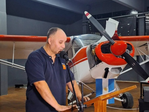 El Museo de Aeronáutica presentó un restaurado Ranquel