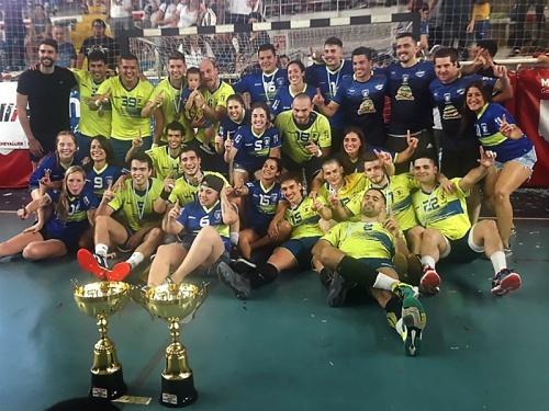El Club Dorrego se consagró doble campeón de Handball