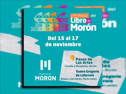 Morón realizará su primera Feria del Libro