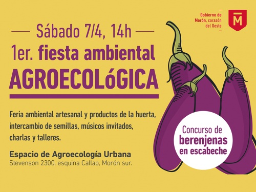 Festival ambiental agroecológico en Morón - postergado al 14/4 -