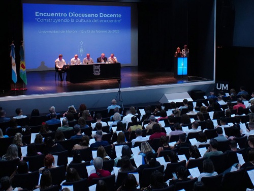 La Universidad de Morón fue sede del primer Encuentro Diocesano de Educadores de 2025