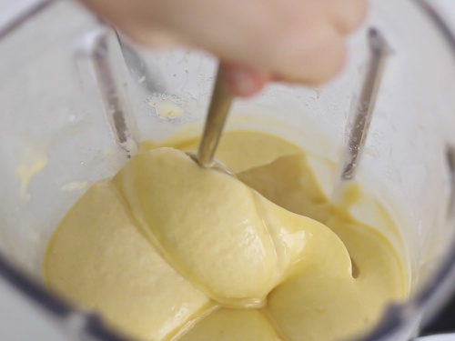 Helado de mango y banana, una delicia sin lácteos