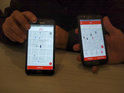 Choferes de Morón presentaron una app para contratar viajes