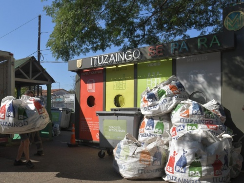 Ituzaingó recuperó más de 870 toneladas de residuos reciclables