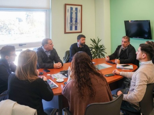 Ituzaingó y Morón acordaron trabajar juntos para potenciar Santa Rosa y Blas Parera