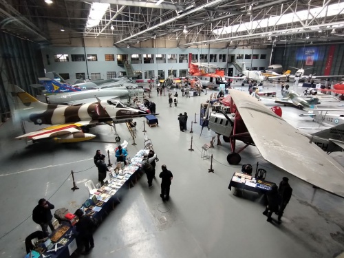 Galería de fotos: así se vivió la Feria del Libro del Museo Nacional de Aeronáutica