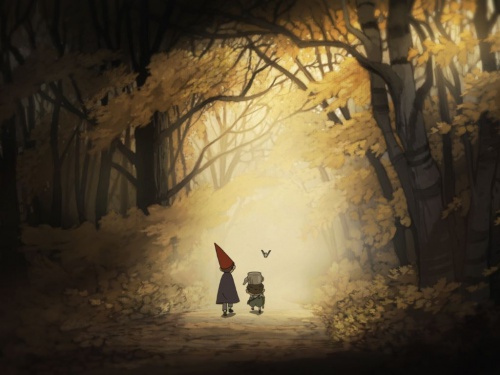 Over the garden wall: simbolismo nostálgico 