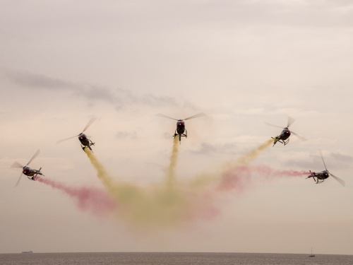 Mir&aacute; las mejores fotos del show a&eacute;reo de la Patrulla Aspa