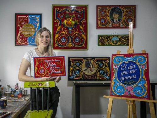 Paula Di Pietro: “Mi sueño es que mis obras se vean en las calles de Castelar”