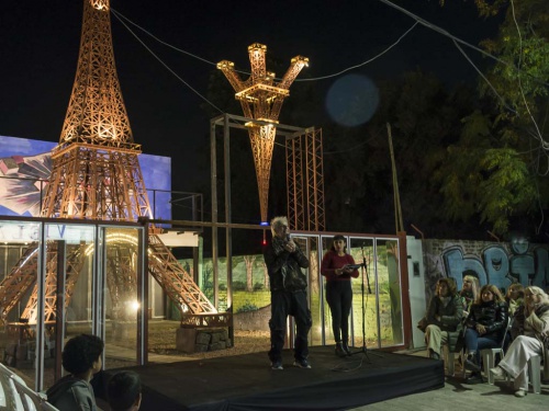 Las Dos Torres: Rubén Díaz inauguró su homenaje al Chulo Rivoira