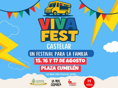 Viva Fest llega a Castelar con tres días de música, arte y shows gratuitos