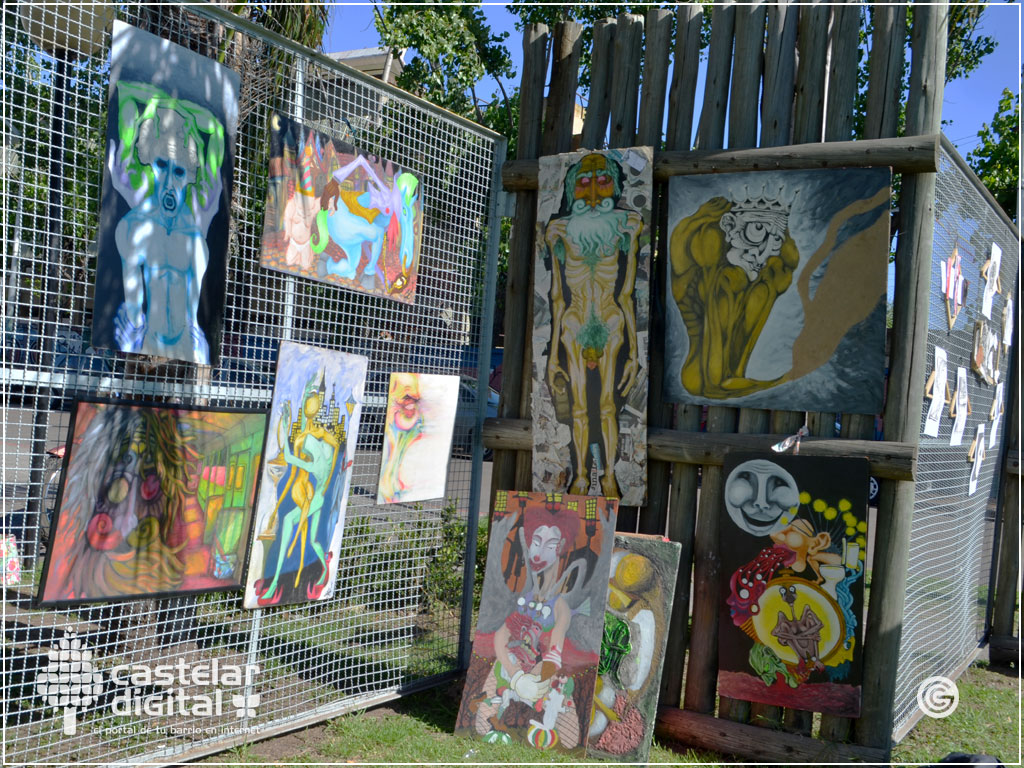 Pintura en vivo y exposición de Catriel Unzain