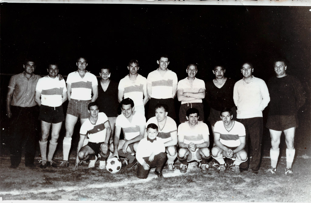 Equipo Castelar. Cancha de Midland. 1966.