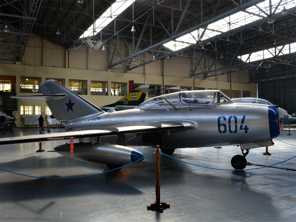 Mig 15. Foto: Fuerza Aérea Argentina