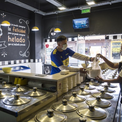 Porto Dolce: Conocé la torta helada de menta que sorprende a Castelar Norte