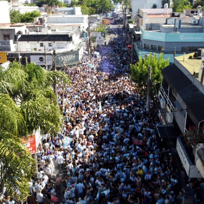 ¡ARGENTINA CAMPEÓN! Mirá los festejos de Zona Oeste