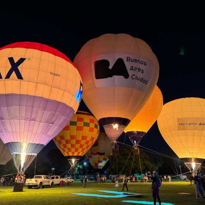 Más de 10000 personas disfrutaron el primer festival de globos de Buenos Aires