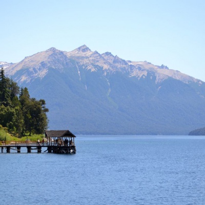 El Lago Traful es uno de los más bellos de la zona. 