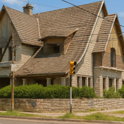 Casona Gotter: Fue la más lujosa de Castelar pero terminó en ruinas