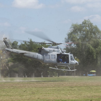 Bell 412 de la Fuerza Aérea Argentina. 