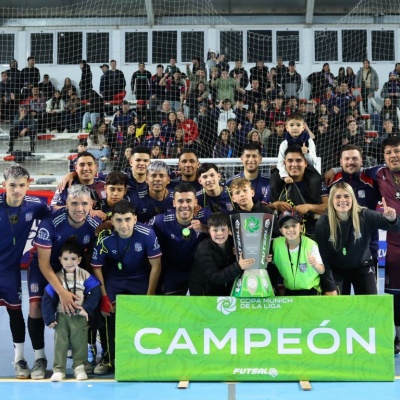 ¡Dale campeón! Deportivo Castelar es bicampeón de la Copa Munich de futsal