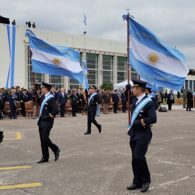 La Fuerza Aérea festejó su cumpleaños con un desfile en Morón