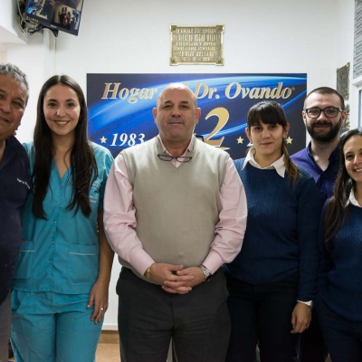 Hogar del Doctor Ovando: avanza la obra del nuevo gimnasio y centro kinesiológico