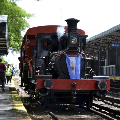 Una locomotora a vapor de 1906 pasear&aacute; el s&aacute;bado por Haedo
