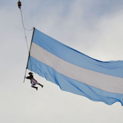 &iexcl;S&iacute;, prometo! Miles de estudiantes de Mor&oacute;n prometieron lealtad a la bandera