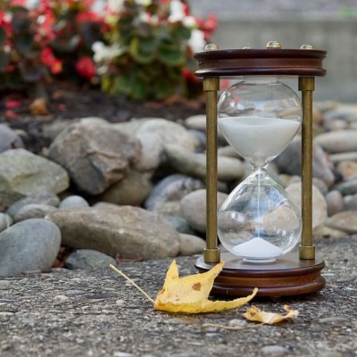 Reloj de arena, por Silvia Frank