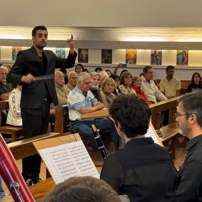 La Sinfónica de Morón llenó de música la Parroquia Sofía Barat