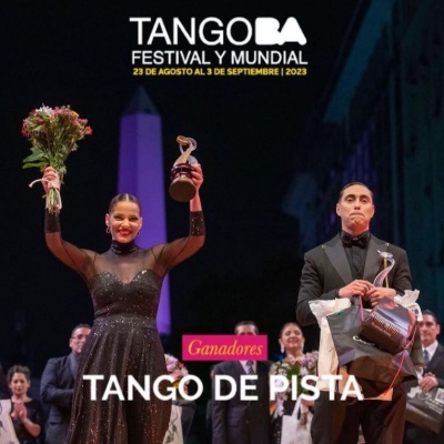 Una pareja de la Zona Oeste se coronó en el Mundial de Tango 2023