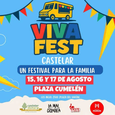 Viva Fest llega a Castelar con tres días de música, arte y shows gratuitos