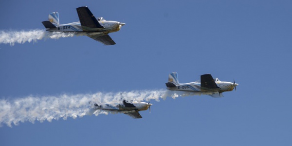 Conoc&eacute; a la Escuadrilla Hist&oacute;rica que opera desde la Base de Mor&oacute;n