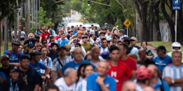 Bicicleteada por Malvinas: vecinos unieron El Palomar y Mor&oacute;n en una jornada de homenaje