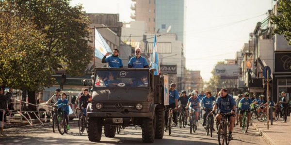 Bicicleteada por Malvinas: vecinos recorrer&aacute;n sitios de memoria entre El Palomar y el centro de Mor&oacute;n
