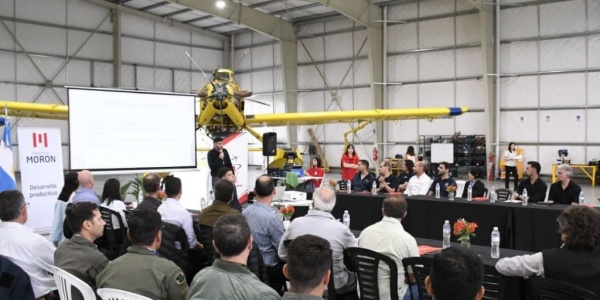 Mor&oacute;n impulsa su polo aeron&aacute;utico con la nueva Mesa Aeron&aacute;utica