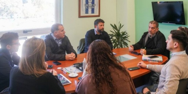 Ituzaingó y Morón acordaron trabajar juntos para potenciar Santa Rosa y Blas Parera