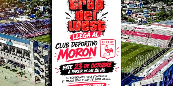 Trap del West llega por primera vez a la cancha de Mor&oacute;n