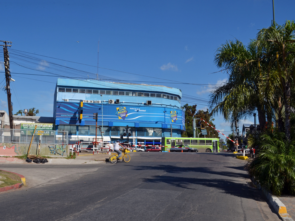 El cruce de Santa Rosa donde se planea la construcción de un puente desmontable