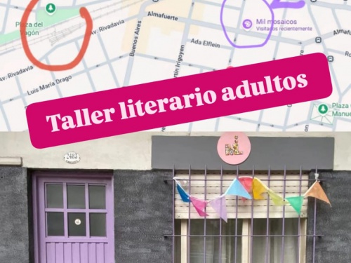 Taller Literario Adultos PRESENCIAL